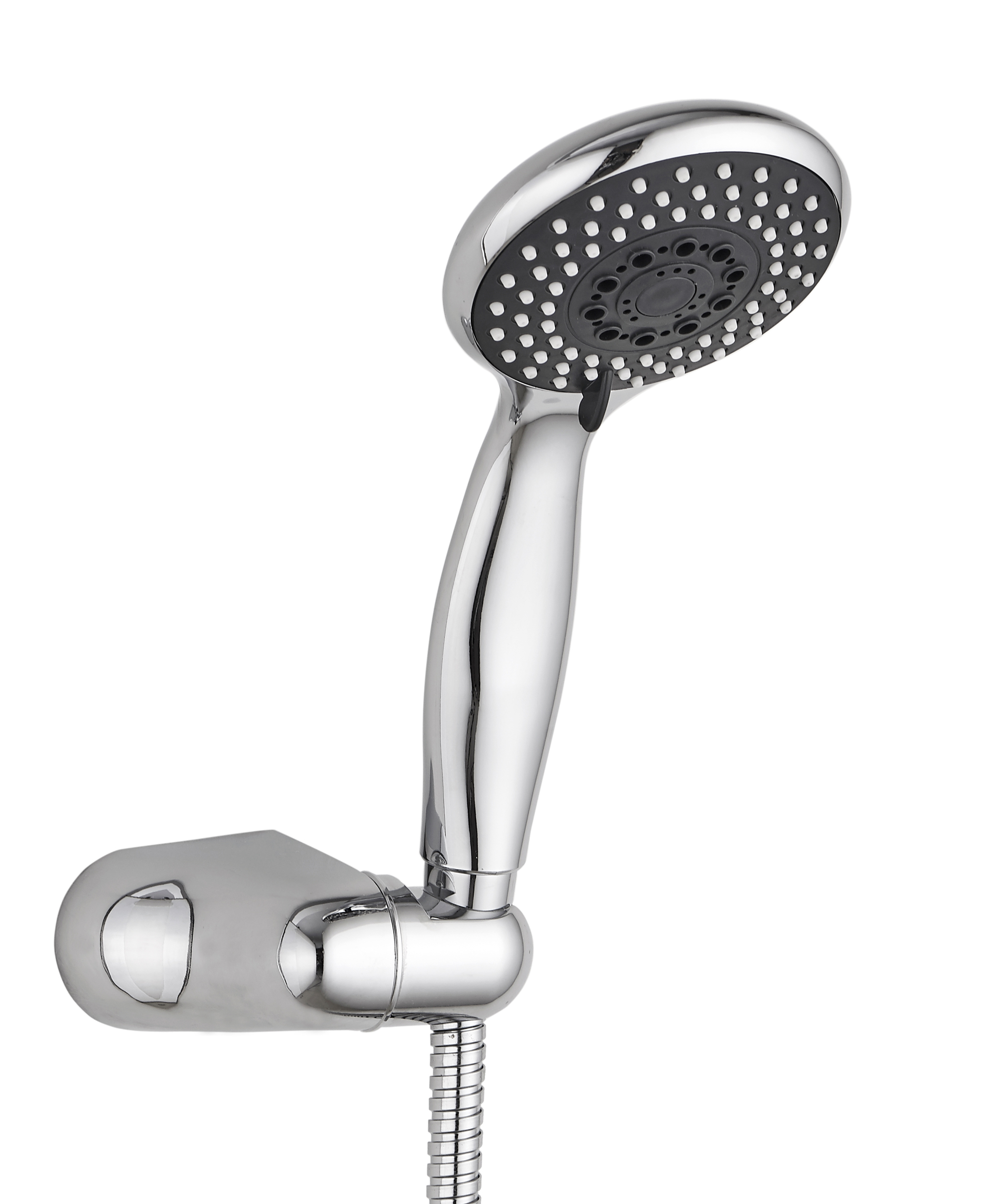 Shower Head Set Universal Multi Function Chrome Adjustable Bracket 1.5m